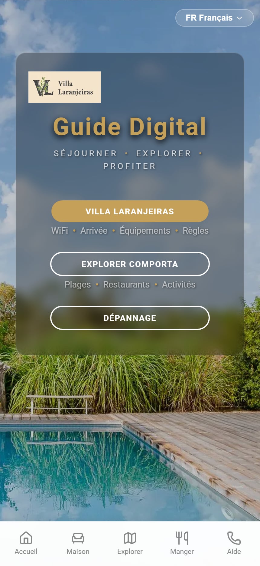 Digital Guest Guide App Preview